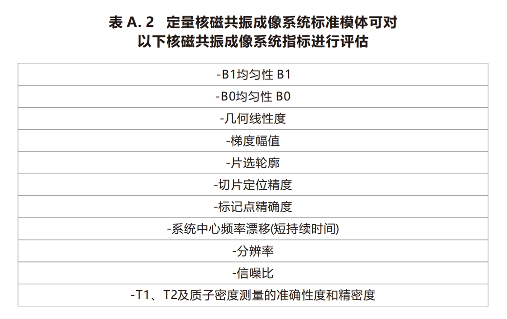 MRI定量核磁共振系統校準模體7